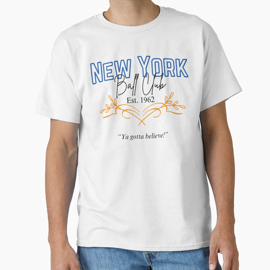 New York Ball Club T-Shirt - Unique Graphic for Adults - T-Shirt, Sweatshirt, Hoodie
