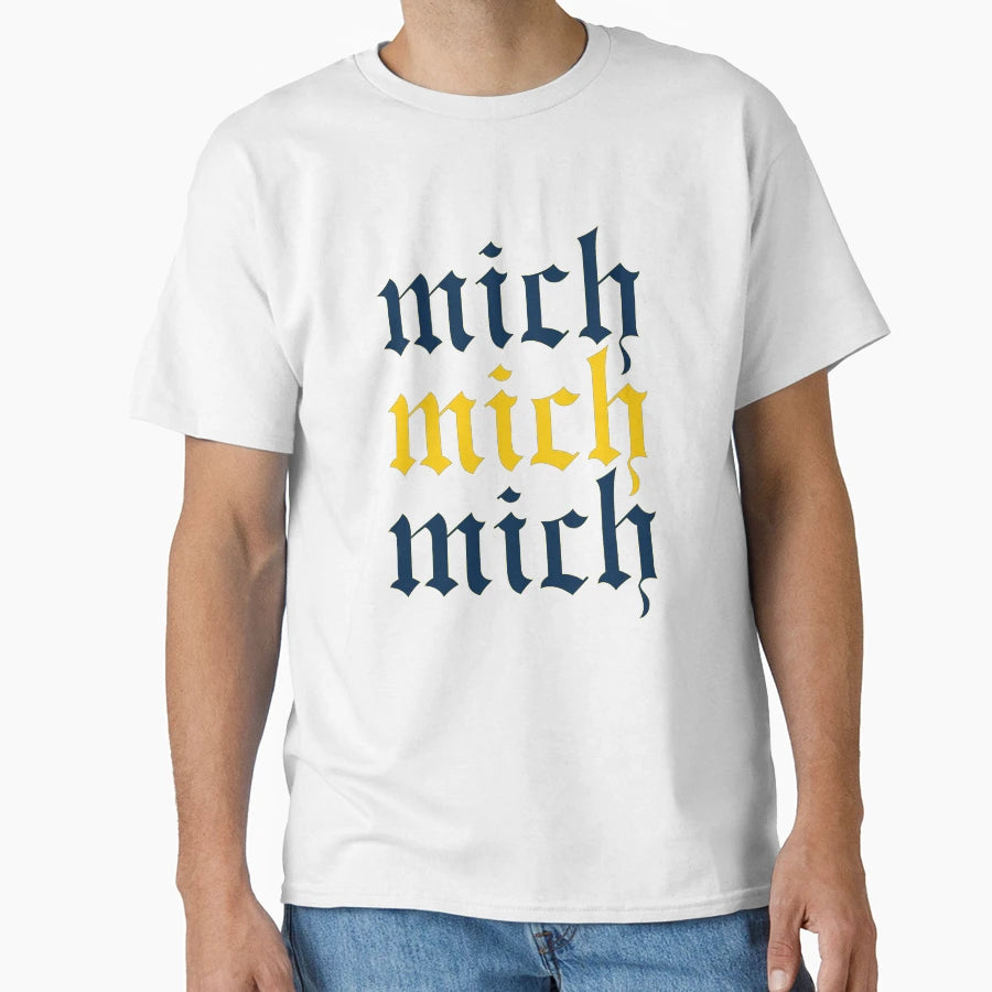 Mich Gothic T-Shirt - Graphic Print Men Women - T-Shirt, Sweatshirt, Hoodie