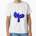 Blue Jay Flying T-Shirt - Custom Art Print Unisex - T-Shirt, Sweatshirt, Hoodie