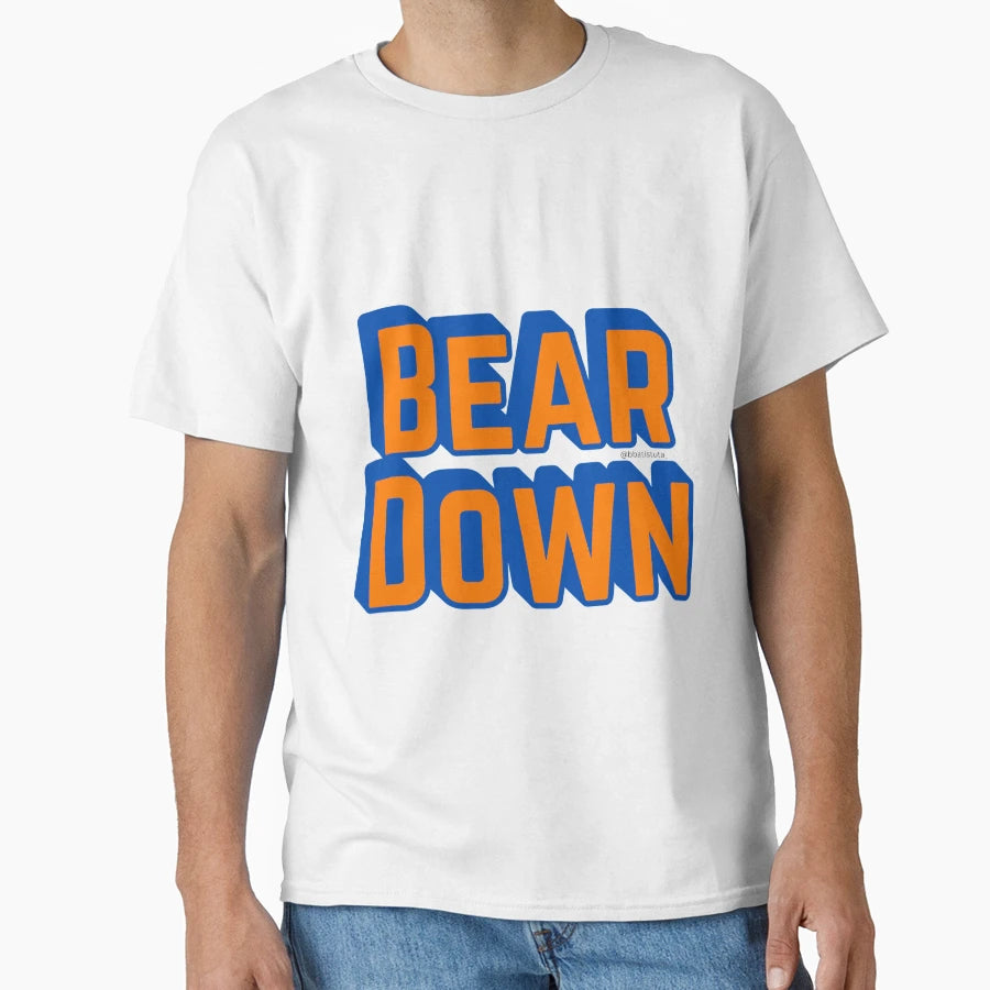 Bear Down T-Shirt - Custom Art Print Men Women - T-Shirt, Sweatshirt, Hoodie