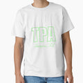 Tpa Tampa Florida Fl Airport Code T-Shirt - Custom Art Print Unisex - T-Shirt, Sweatshirt, Hoodie