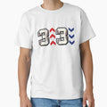 3 Up 3 Down Baseball Illustration T-Shirt - Minimalist Print Unisex - T-Shirt, Sweatshirt, Hoodie