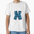 N Blue Rays T-Shirt - Graphic Print Unisex - T-Shirt, Sweatshirt, Hoodie