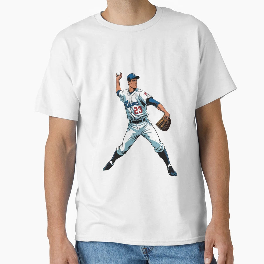 Ryne Sandberg 23 Chicago Cubs Jersey T-Shirt - Casual Everyday Wear Unisex - T-Shirt, Sweatshirt, Hoodie