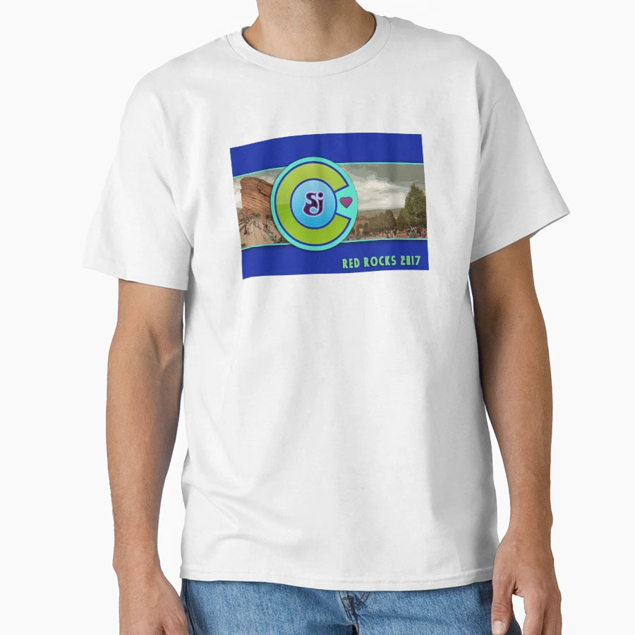 String Cheese Incident Red Rocks T-Shirt - Casual Everyday Wear for Adults - T-Shirt, Sweatshirt, Hoodie