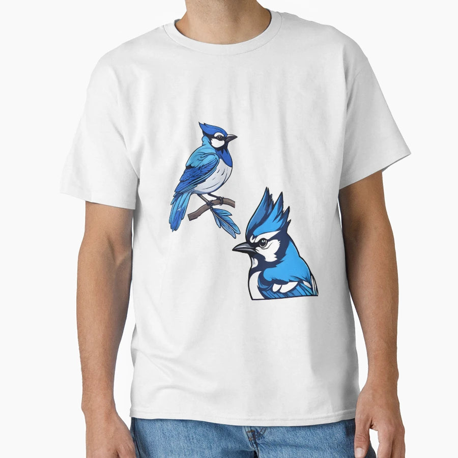Blue Bird Duo T-Shirt - Streetwear Style Unisex - T-Shirt, Sweatshirt, Hoodie