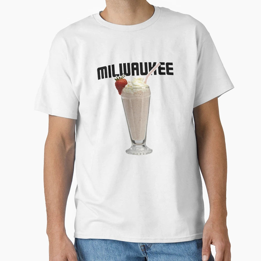 Milwaukee Milkshake T-Shirt - Graphic Print Men Women - T-Shirt, Sweatshirt, Hoodie