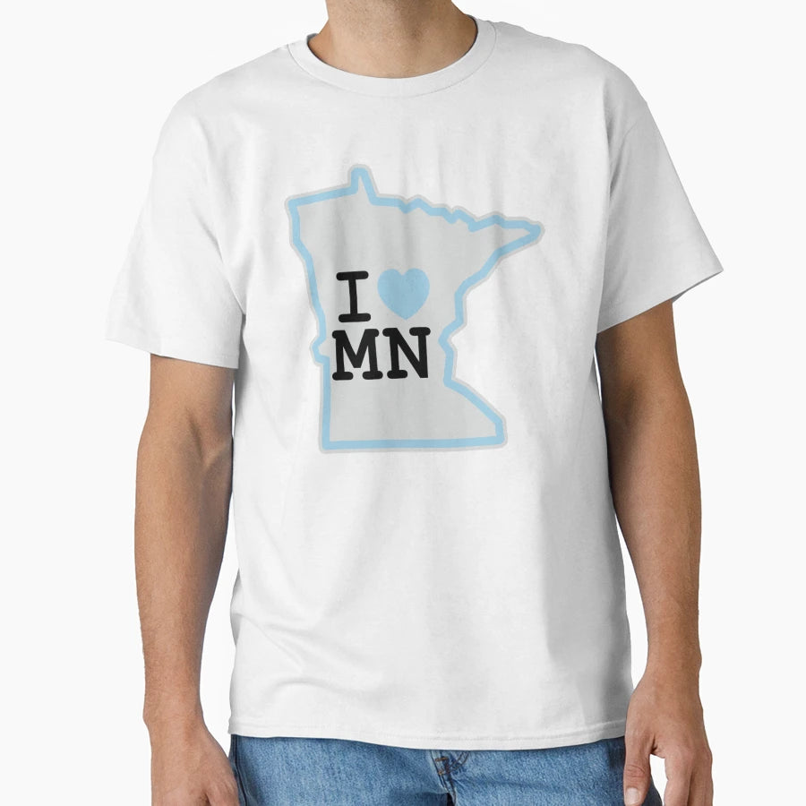 I Love Minnesota United Fc T-Shirt - Casual Everyday Wear Unisex - T-Shirt, Sweatshirt, Hoodie
