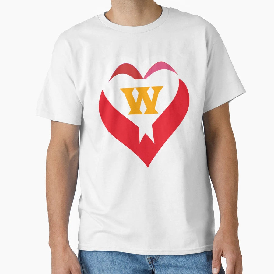 Letter W T-Shirt - Minimalist Print for Adults - T-Shirt, Sweatshirt, Hoodie