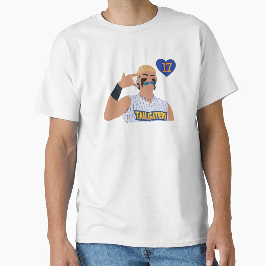 Nick Lopez Texas Tailgaters Heart T-Shirt - Minimalist Print Unisex - T-Shirt, Sweatshirt, Hoodie