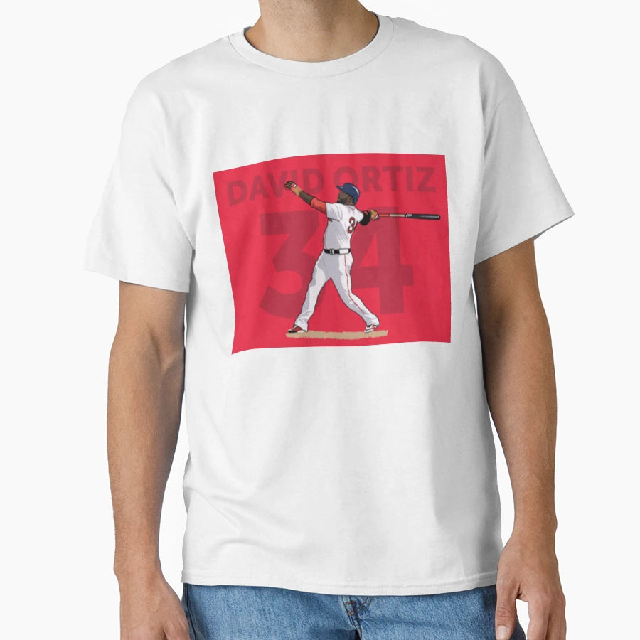David Ortiz T-Shirt - Aesthetic Graphic Men Women - T-Shirt, Sweatshirt, Hoodie