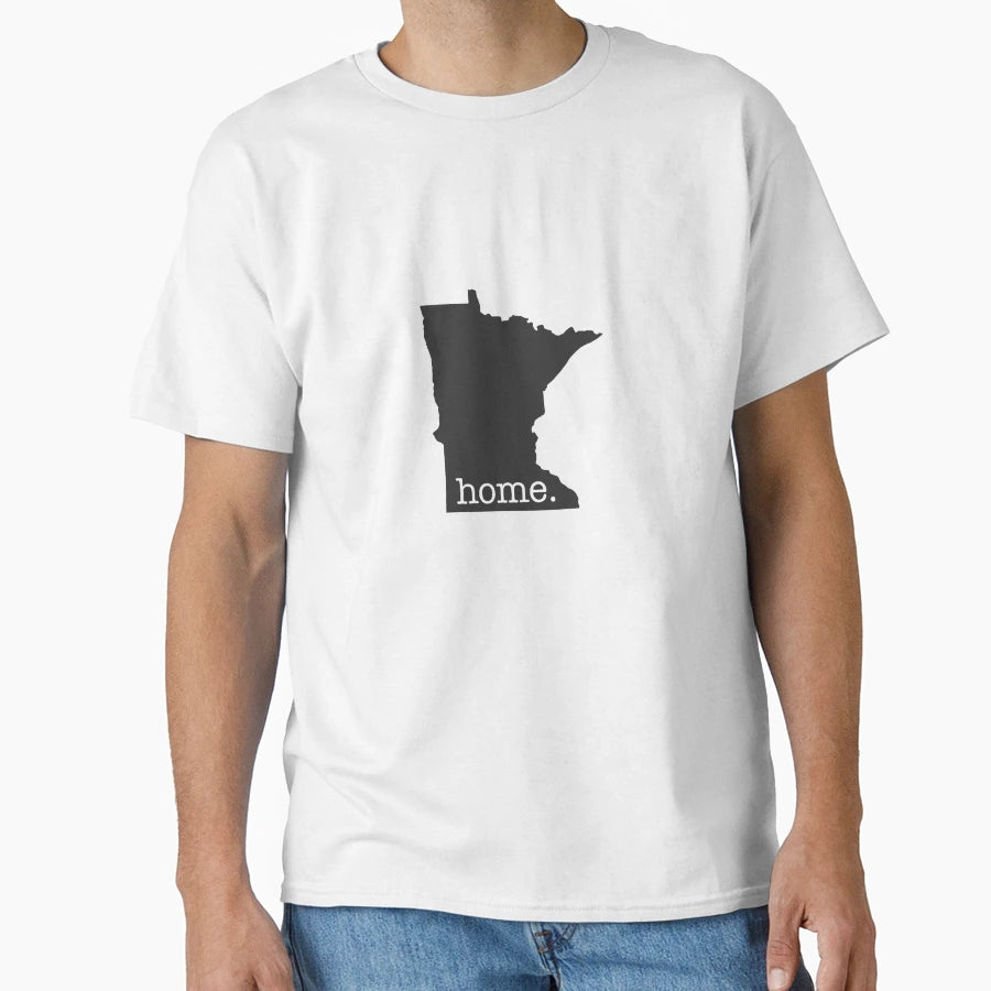 Minnesota T-Shirt - Minimalist Print Men Women - T-Shirt, Sweatshirt, Hoodie