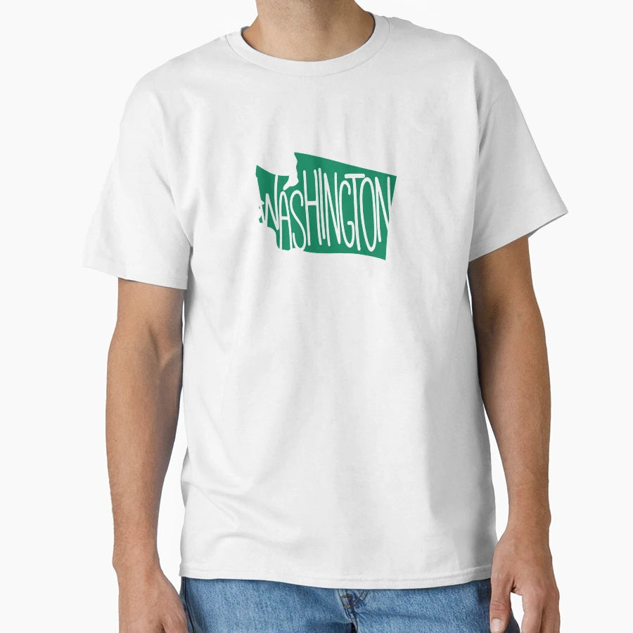 Washington T-Shirt - Unique Graphic for Adults - T-Shirt, Sweatshirt, Hoodie