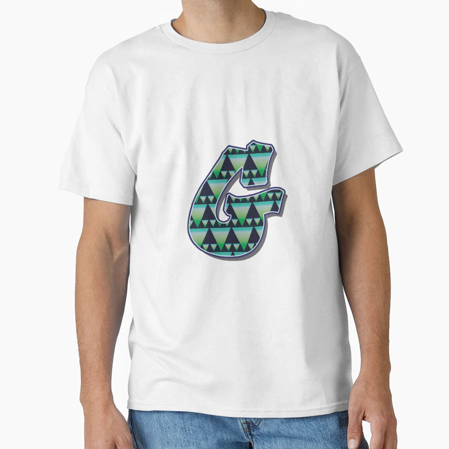 Letter G Pattern T-Shirt - Minimalist Print for Adults - T-Shirt, Sweatshirt, Hoodie
