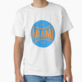 Miami Baseball Ball Stitching T-Shirt - Streetwear Style for Adults - T-Shirt, Sweatshirt, Hoodie