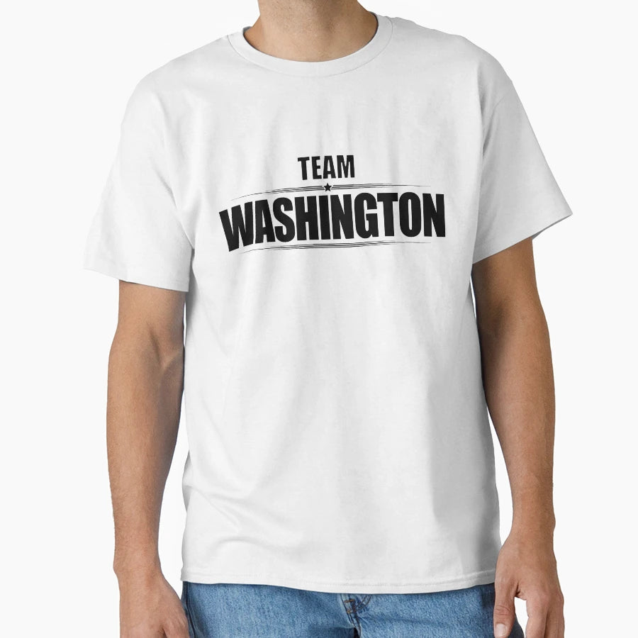 Team Washington T-Shirt - Fun Novelty Design for Adults - T-Shirt, Sweatshirt, Hoodie