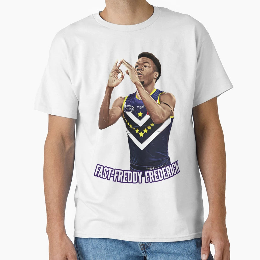 Fast Freddy Frederick T-Shirt - Fun Novelty Design for Adults - T-Shirt, Sweatshirt, Hoodie