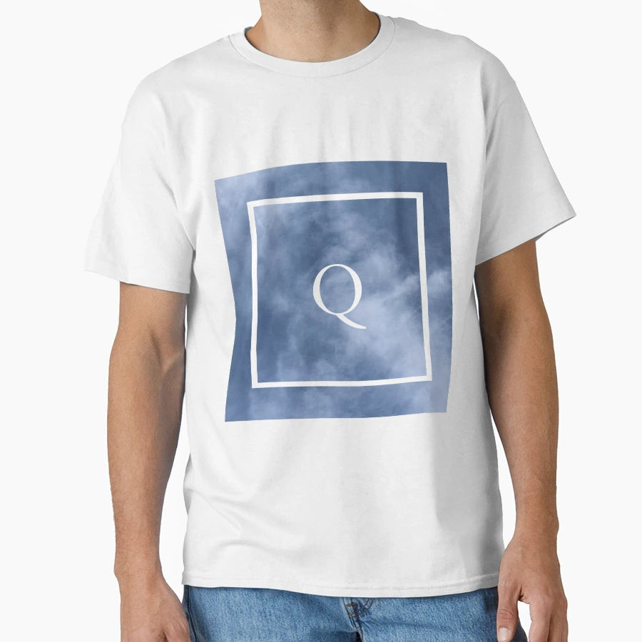 Q Clouds T-Shirt - Custom Art Print Unisex - T-Shirt, Sweatshirt, Hoodie