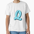 Blue Q T-Shirt - Minimalist Print for Adults - T-Shirt, Sweatshirt, Hoodie