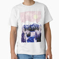 Woodlands Purple T-Shirt - Trendy Graphic Men Women - T-Shirt, Sweatshirt, Hoodie
