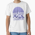 Colorado State Mountains Denver T-Shirt - Minimalist Print Unisex - T-Shirt, Sweatshirt, Hoodie