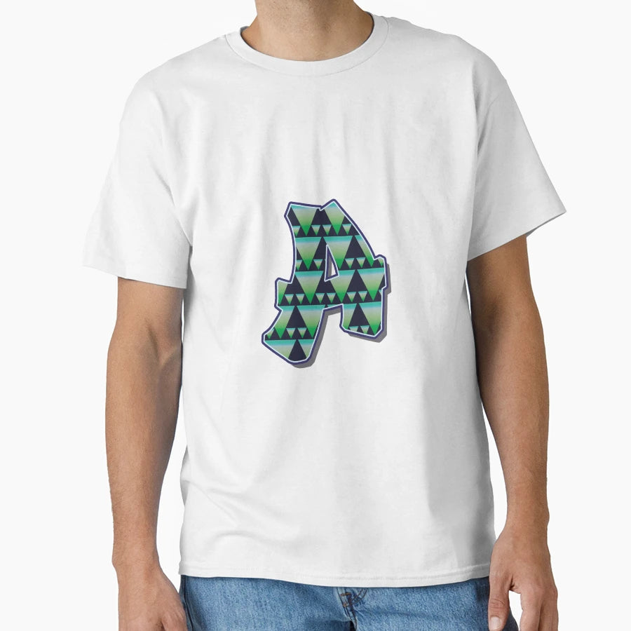 Letter Pattern T-Shirt - Casual Everyday Wear Men Women - T-Shirt, Sweatshirt, Hoodie