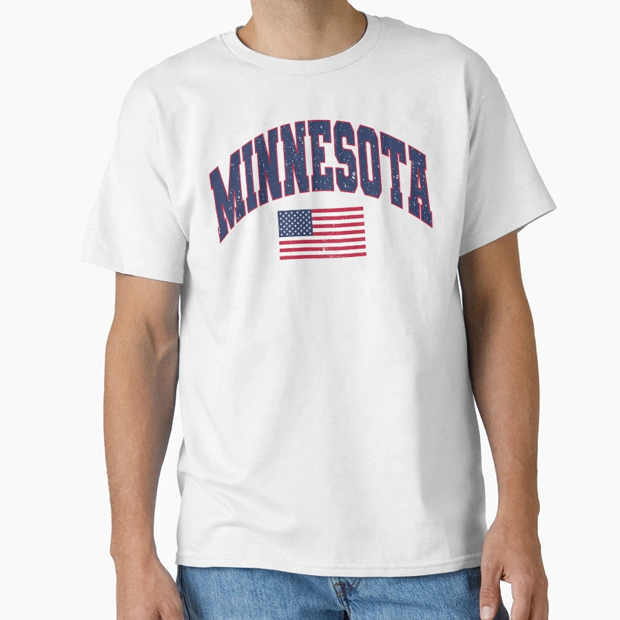 Minnesota Souvenir Gift Moms T-Shirt - Aesthetic Graphic for Adults - T-Shirt, Sweatshirt, Hoodie