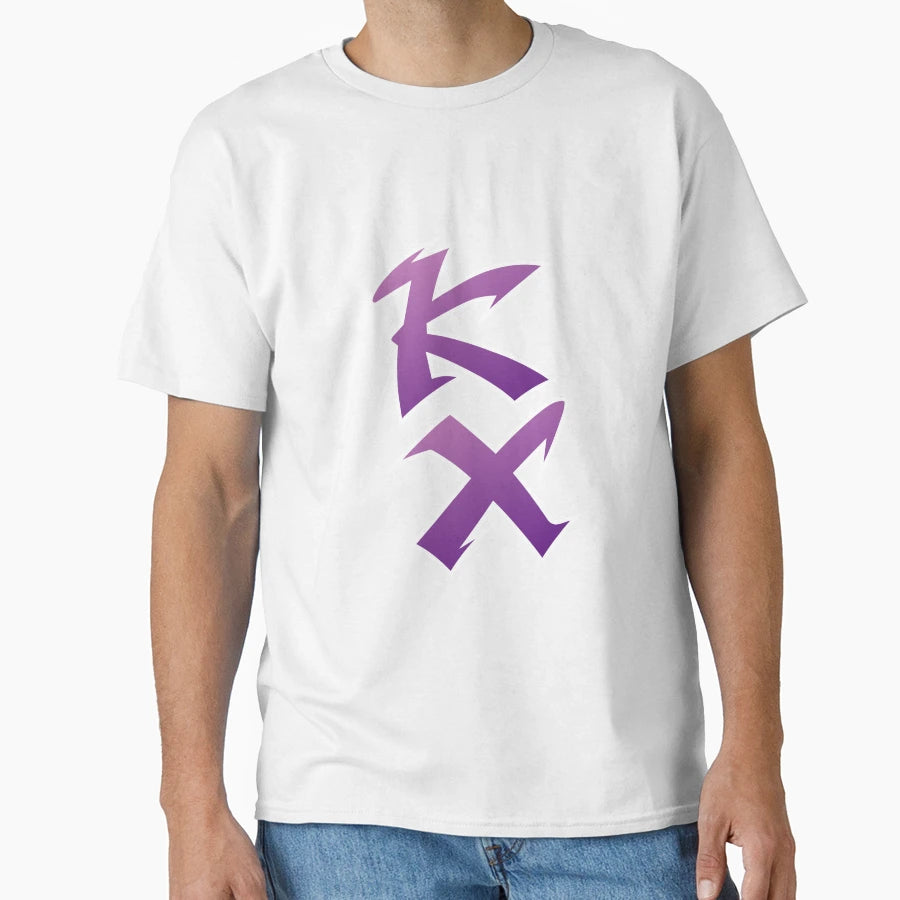 Kawasaki Purple Kx Logo T-Shirt - Casual Everyday Wear Men Women - T-Shirt, Sweatshirt, Hoodie