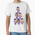 Baseball Purple Super Sports Stars T-Shirt - Trendy Graphic for Adults - T-Shirt, Sweatshirt, Hoodie