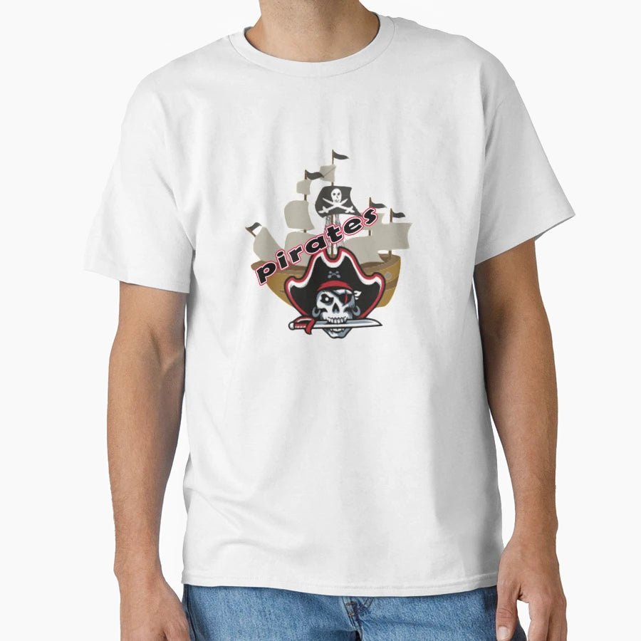 Pirates T-Shirt - Graphic Print Unisex - T-Shirt, Sweatshirt, Hoodie