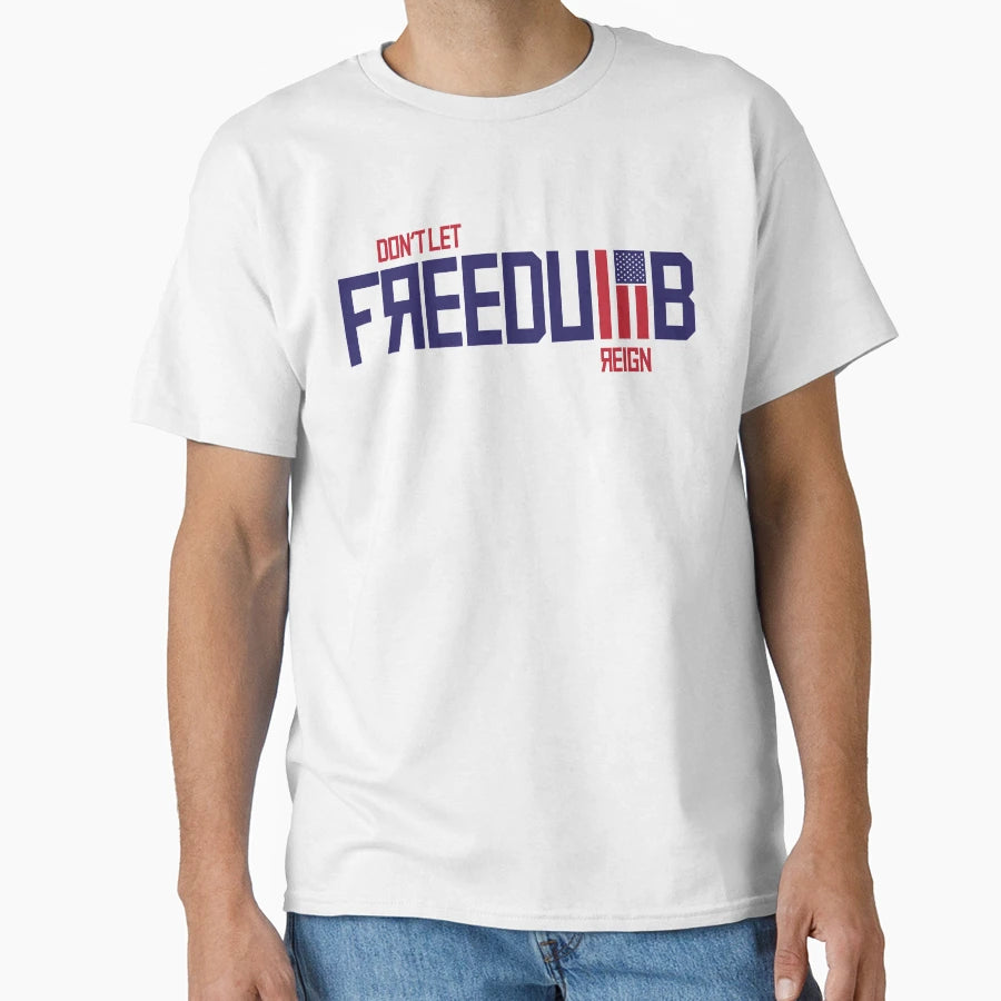 Freedumb Flag Celebration T-Shirt - Custom Art Print for Adults - T-Shirt, Sweatshirt, Hoodie