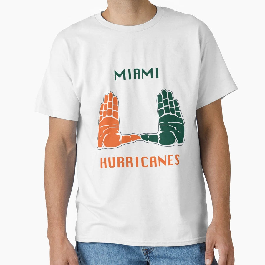 Miami Hurricanes T-Shirt - Unique Graphic Unisex - T-Shirt, Sweatshirt, Hoodie