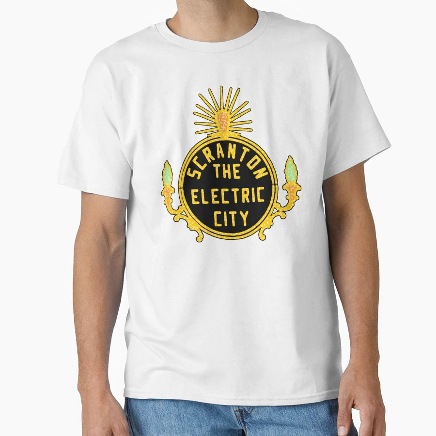 Scranton Lights T-Shirt - Novelty Apparel Men Women - T-Shirt, Sweatshirt, Hoodie