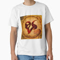 Wood Burn Remembrance Mourning Rune T-Shirt - Graphic Print for Adults - T-Shirt, Sweatshirt, Hoodie