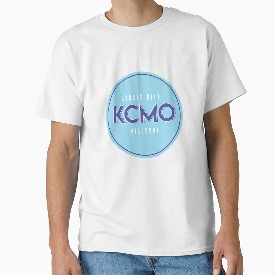 Kcmo Circle Blues T-Shirt - Fun Novelty Design Men Women - T-Shirt, Sweatshirt, Hoodie