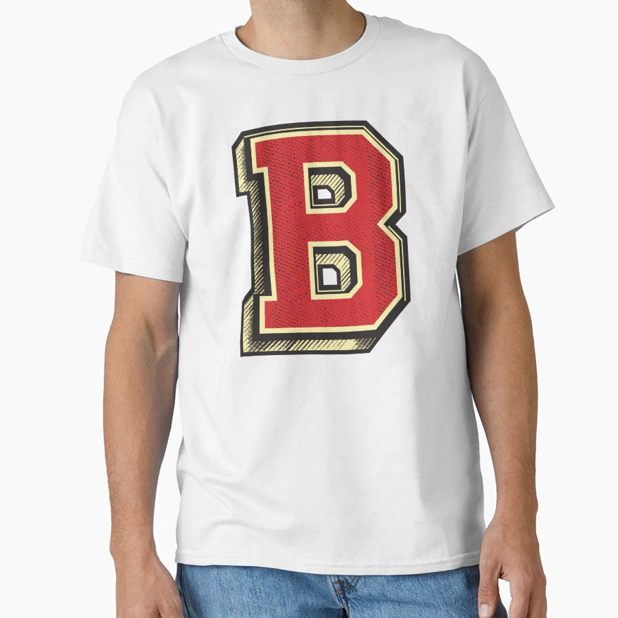 Unique Alphabet Letter B Gift Shower T-Shirt - Streetwear Style Unisex - T-Shirt, Sweatshirt, Hoodie
