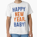 Happy New Year T-Shirt - Minimalist Print Unisex - T-Shirt, Sweatshirt, Hoodie