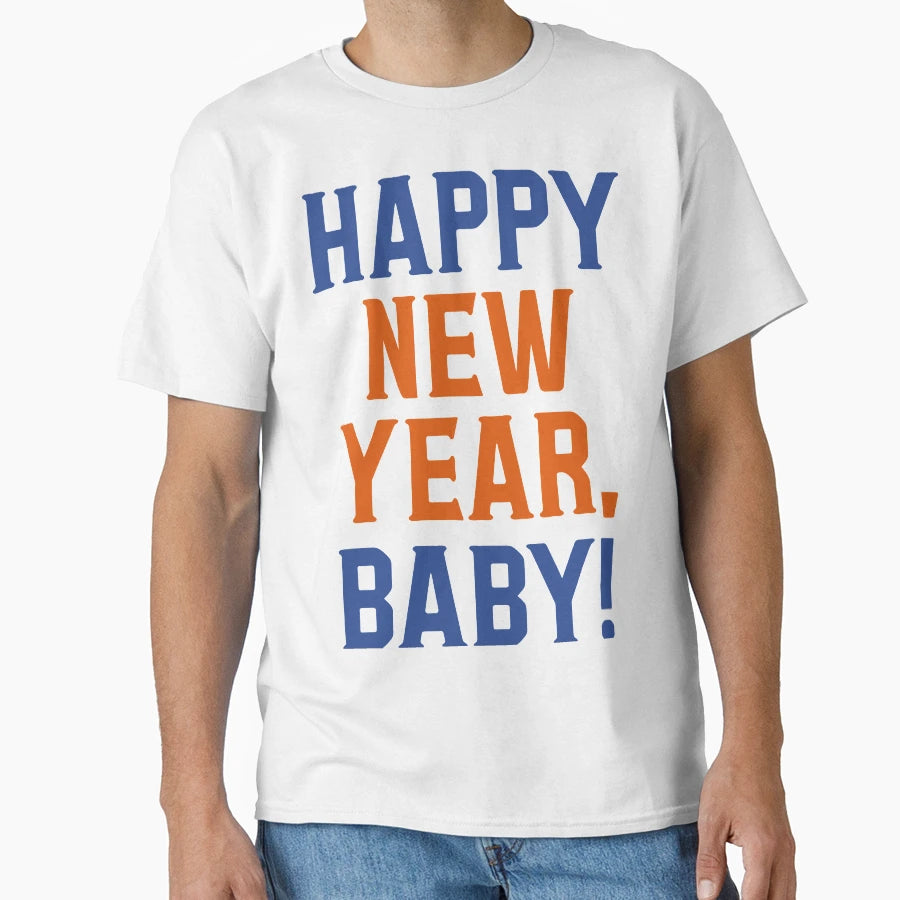 Happy New Year T-Shirt - Minimalist Print Unisex - T-Shirt, Sweatshirt, Hoodie