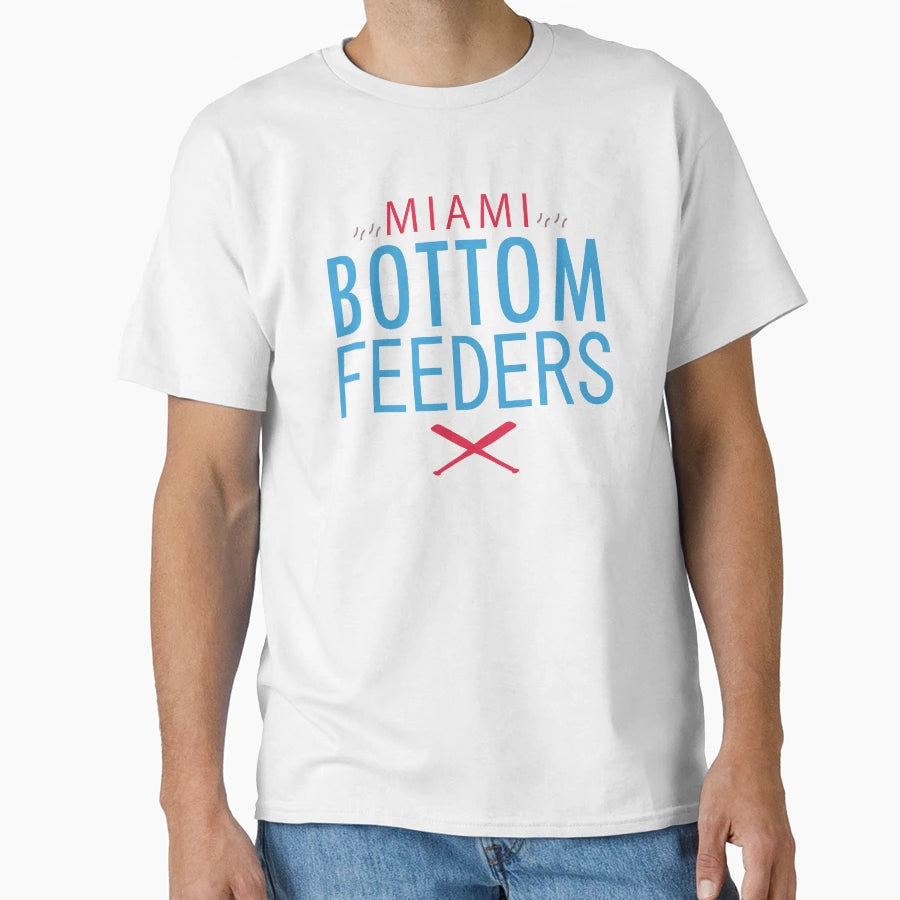 Bottom Feeders Miami T-Shirt - Custom Art Print Unisex - T-Shirt, Sweatshirt, Hoodie