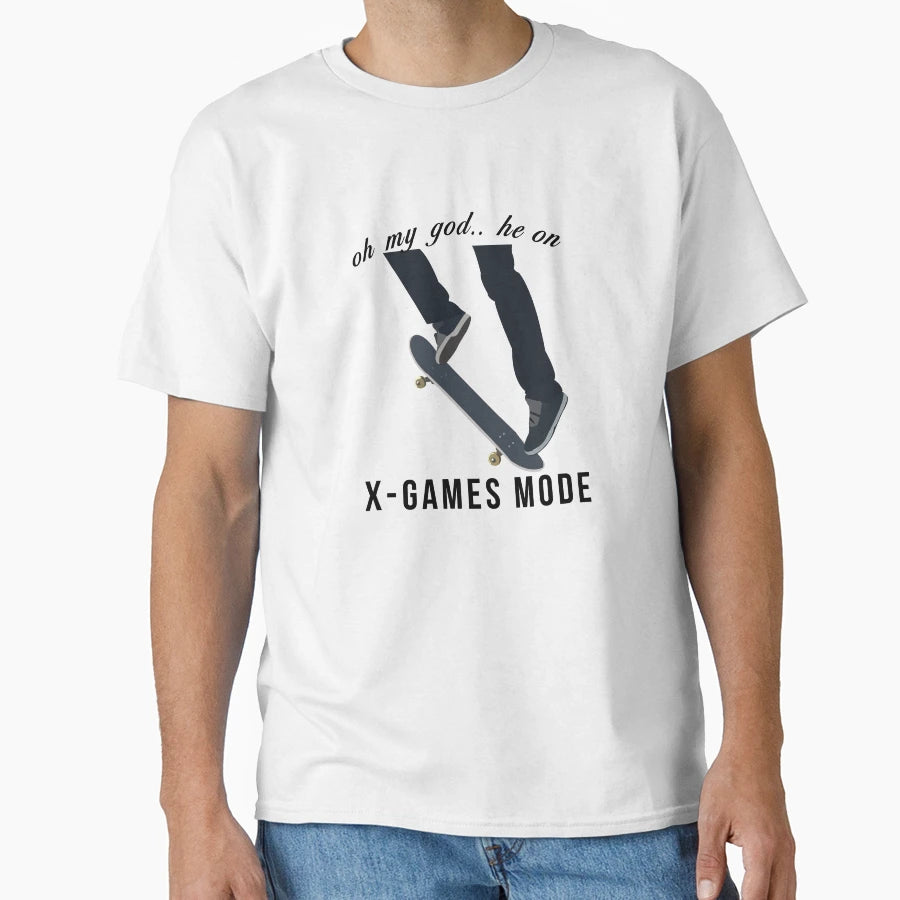 X Games Mode Vine T-Shirt - Fun Novelty Design Unisex - T-Shirt, Sweatshirt, Hoodie