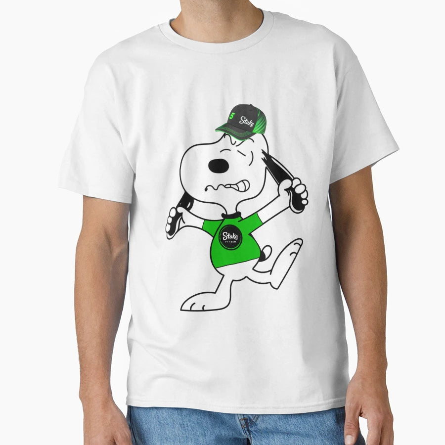 Angry Snoopy Stake Fan T-Shirt - Streetwear Style for Adults - T-Shirt, Sweatshirt, Hoodie