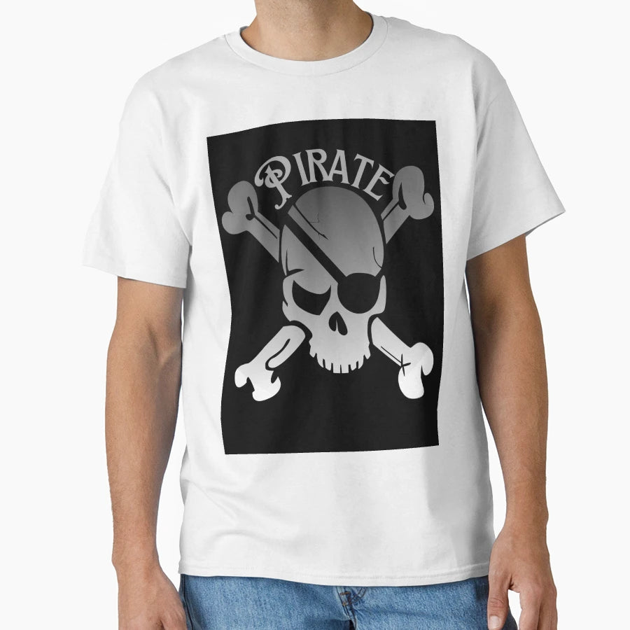 Pirate T-Shirt - Custom Art Print for Adults - T-Shirt, Sweatshirt, Hoodie