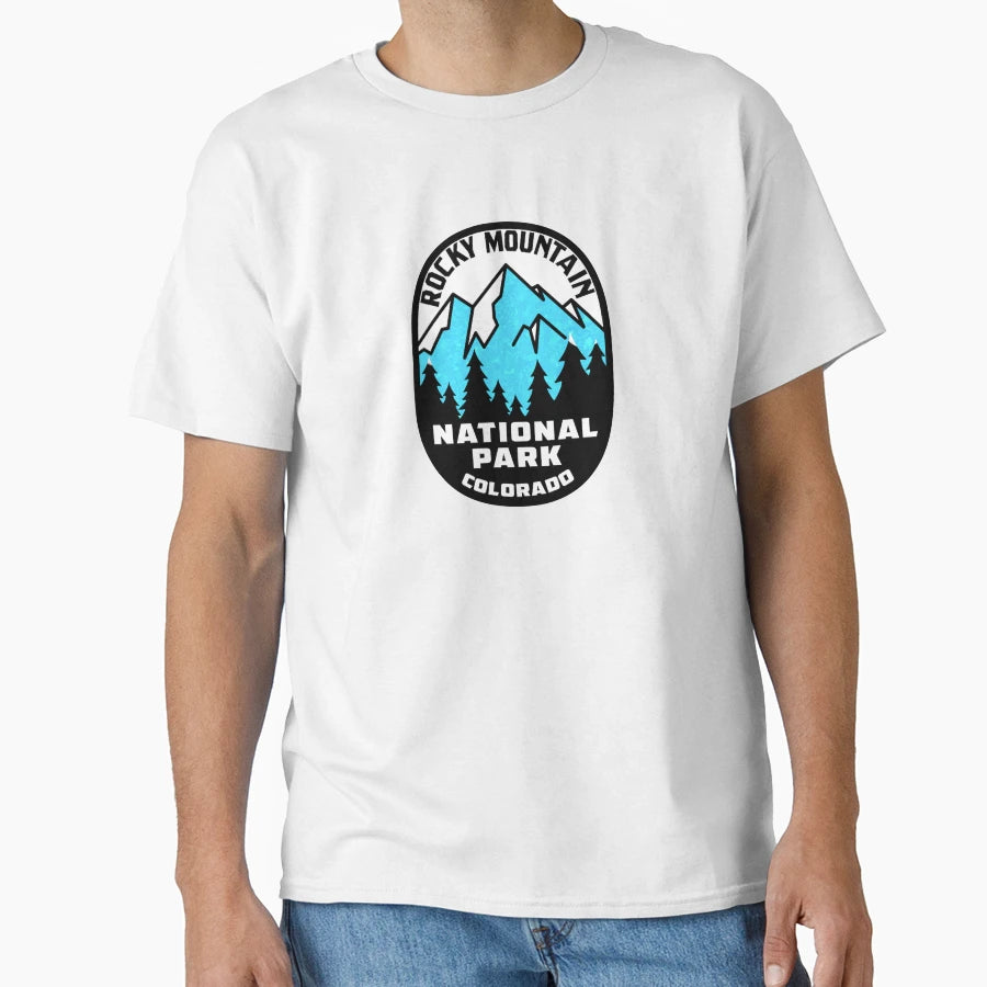 Rocky Mountain National Park Colorado T-Shirt - Trendy Graphic Men Women - T-Shirt, Sweatshirt, Hoodie