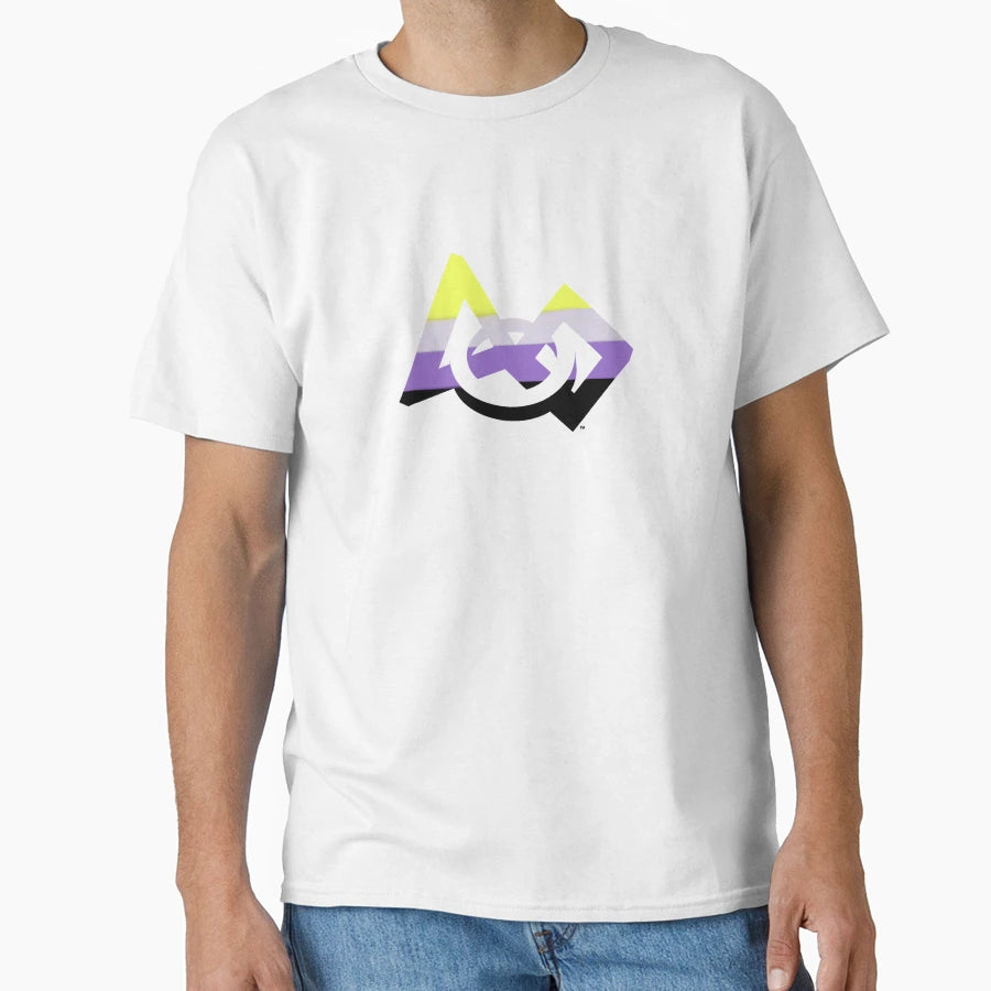 Non Binary First Pride T-Shirt - Fun Novelty Design Men Women - T-Shirt, Sweatshirt, Hoodie