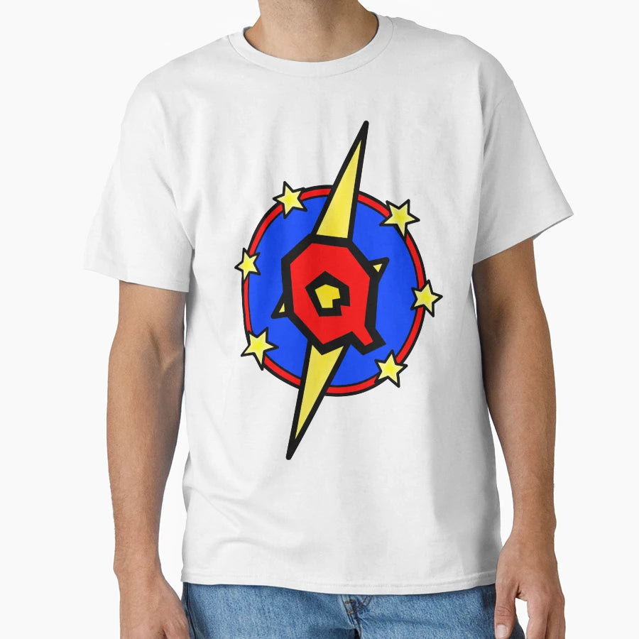 Super Letter Q Superhero T-Shirt - Custom Art Print Unisex - T-Shirt, Sweatshirt, Hoodie