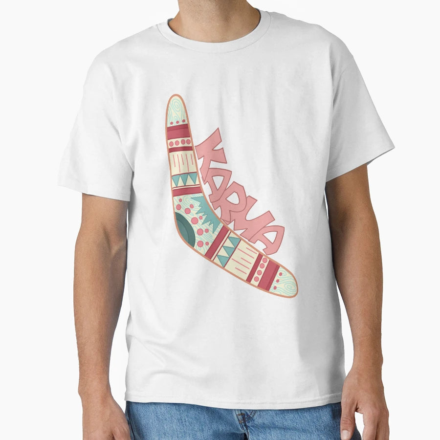 Karma Boom T-Shirt - Custom Art Print Men Women - T-Shirt, Sweatshirt, Hoodie