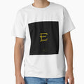 E Golden Alphabet Series T-Shirt - Casual Everyday Wear Unisex - T-Shirt, Sweatshirt, Hoodie