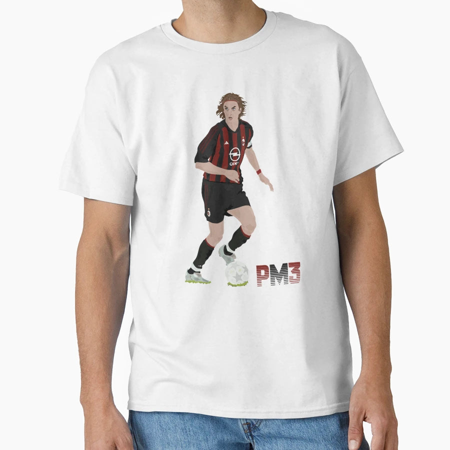 Paolo Maldini 3 T-Shirt - Casual Everyday Wear Unisex - T-Shirt, Sweatshirt, Hoodie