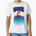 Colorado Skyline T-Shirt - Fun Novelty Design for Adults - T-Shirt, Sweatshirt, Hoodie