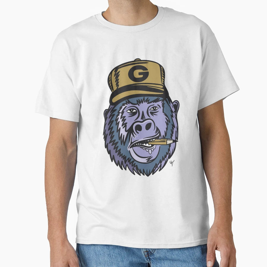 Contemplating Ape Plain T-Shirt - Trendy Graphic Men Women - T-Shirt, Sweatshirt, Hoodie